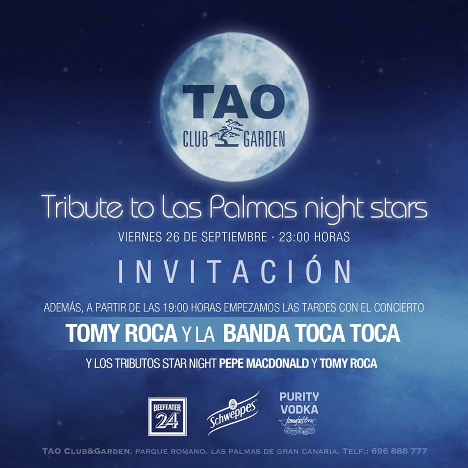 Paisaje virtual sobras Agenda fin de semana "Tao Club" - OCIO LAS PALMAS