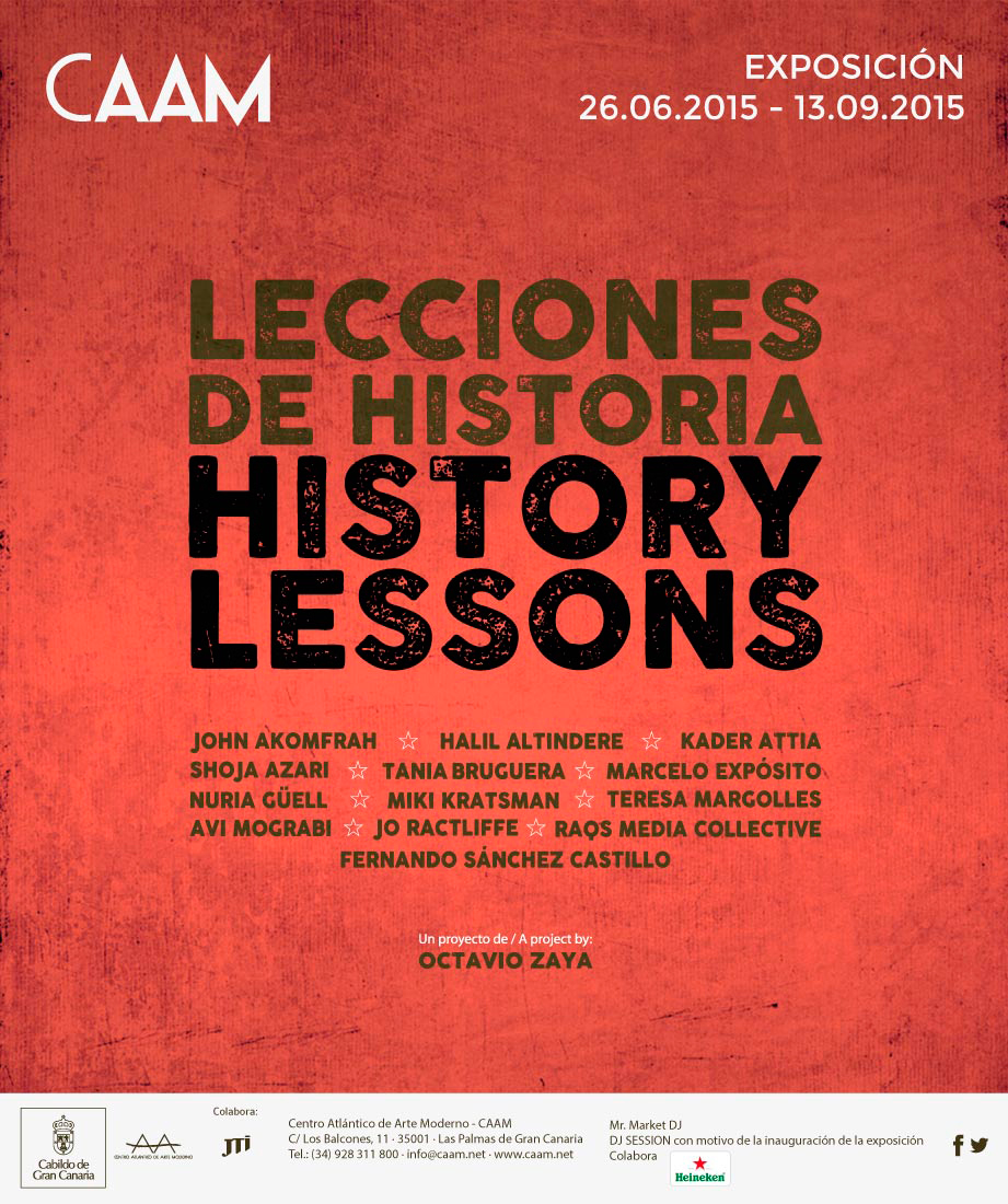 'Lecciones de historia" en el CAAM