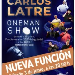 CARLOS LATRE. ONEMAN SHOW en el Teatro Víctor Jara