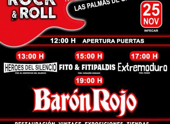 ‘Locos x El Rock & Roll’ evento recomendado del fin de semana